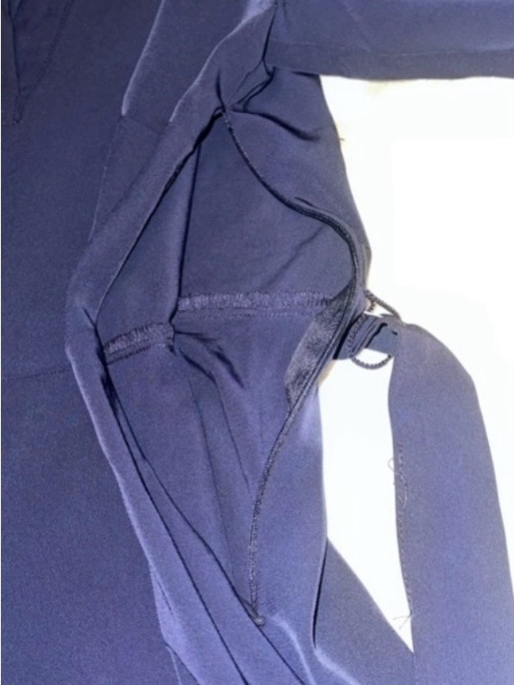 Spense Navy Blue Belted Shirt Dress Size Small NWT Career Work Dress - Picture 9 of 12